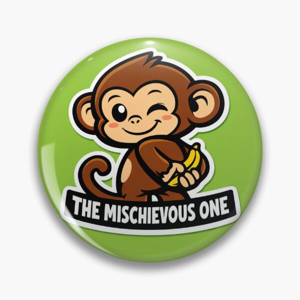 Item preview, The Mischievous One Monkey designed and sold by Ari Munandar.