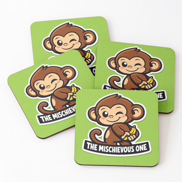 Item preview, The Mischievous One Monkey designed and sold by Ari Munandar.
