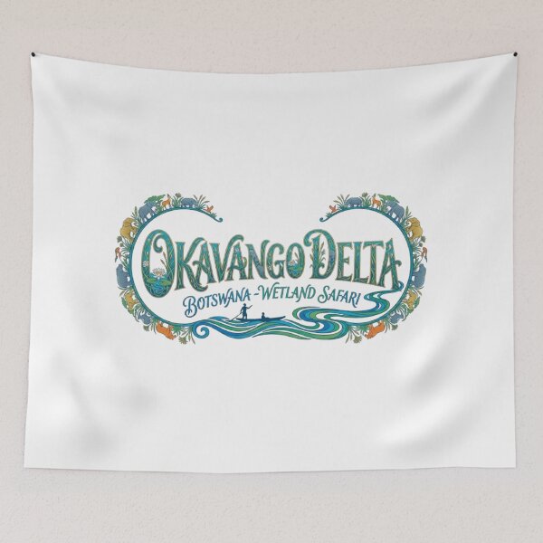Item preview, OKAVANGO DELTA WETLAND SAFARI designed and sold by likbatonboot.