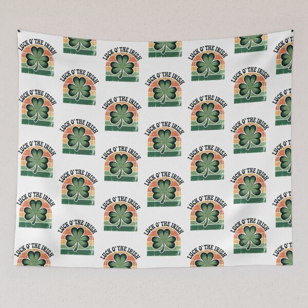 Item preview, Distressed Shamrock Irish Holiday Design designed and sold by Blok45.