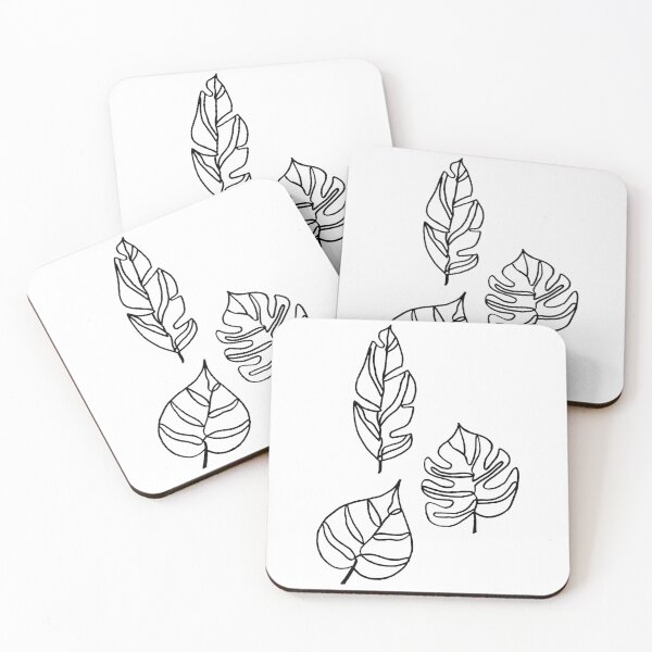 Item preview, Sketch of tree leaves (black) designed and sold by Lagueny.
