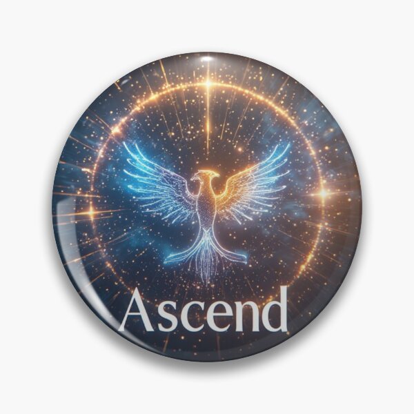 Item preview, Phoenix Rising Light Energy – Ascend Spiritual Affirmation Art designed and sold by David R Sawin The Architects Of Eden.