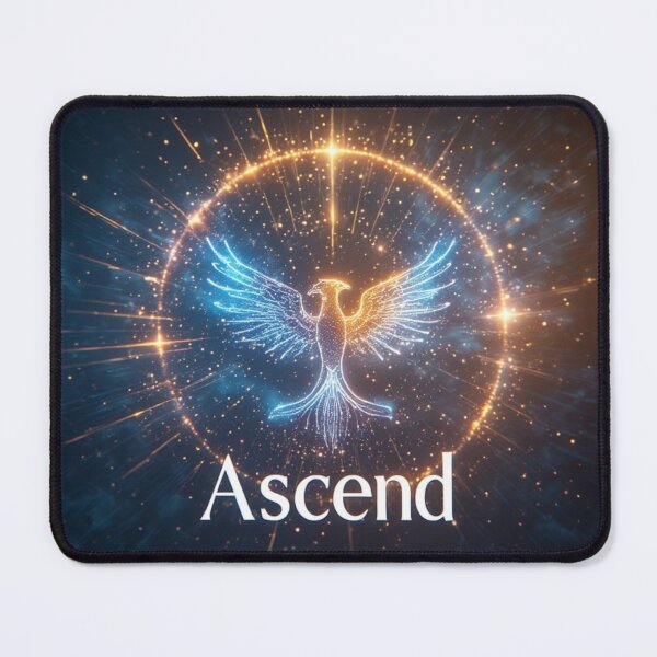 Item preview, Phoenix Rising Light Energy – Ascend Spiritual Affirmation Art designed and sold by David R Sawin The Architects Of Eden.