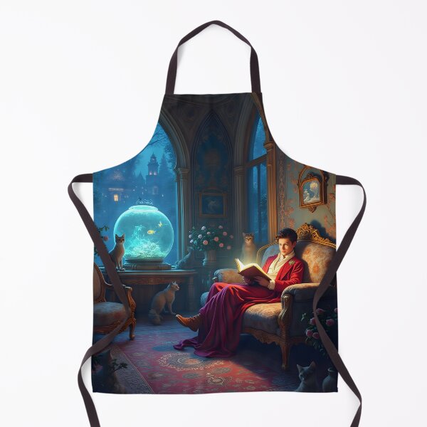 Item preview, The magic of ancient pages in the arms of velvet night designed and sold by KunstGeist.