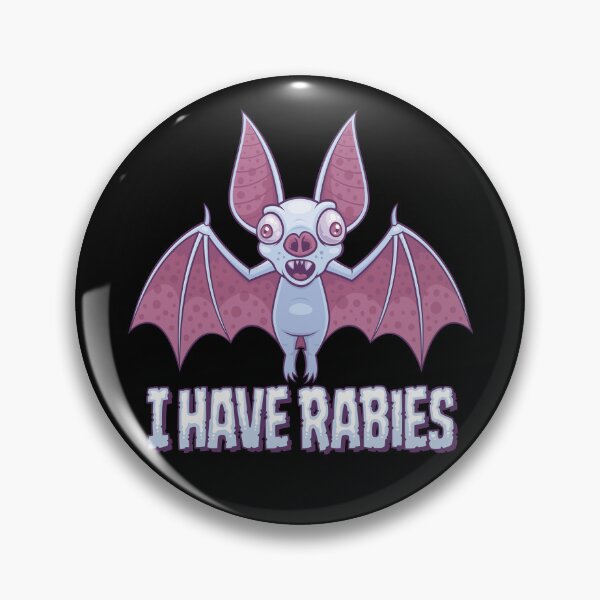 Item preview, Creepy Cute Unhinged Rabid Albino Vampire Bat designed and sold by fizzgig.