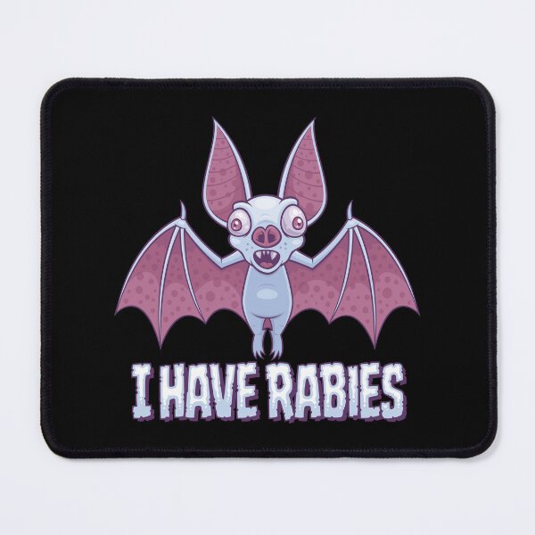 Item preview, Creepy Cute Unhinged Rabid Albino Vampire Bat designed and sold by fizzgig.