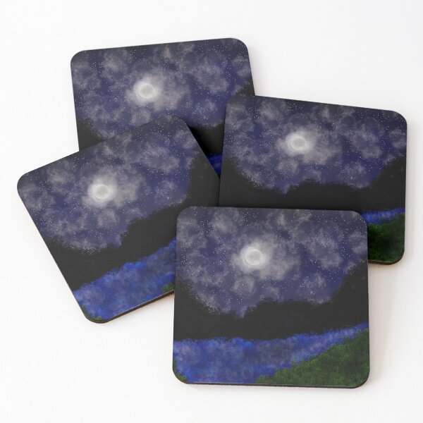 Item preview, Great waves and trees designed and sold by Pinkskystudio.
