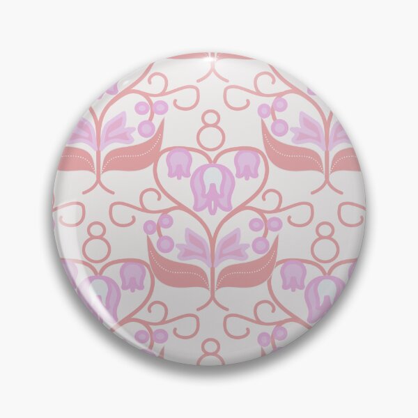Item preview, Bellflowers Pink and Orange designed and sold by mirimo.