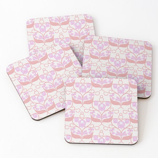 Item preview, Bellflowers Pink and Orange designed and sold by mirimo.