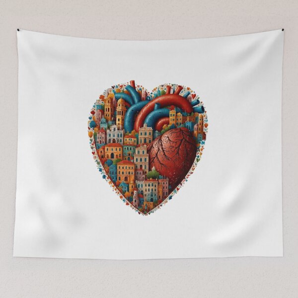 Item preview, Travel City Heart designed and sold by Digiheart.