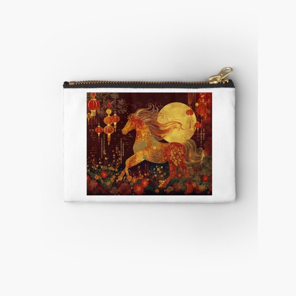 Item preview, Chinese Golden Horse New Year 2026 designed and sold by Blue Horse Photo Magic.