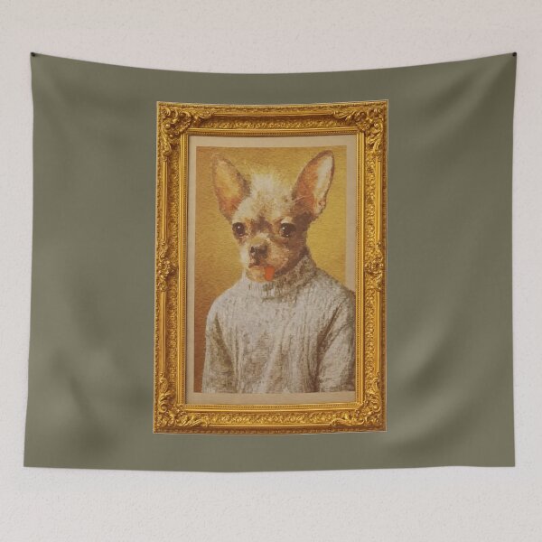 Item preview, Gilded Age Chihuahua Patriarch Portrait Session  designed and sold by PopCultureArtShop.