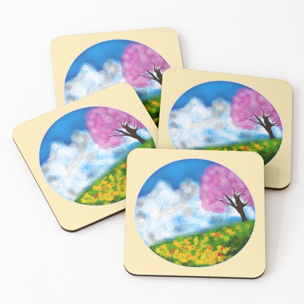 Item preview, Cherry blossom and calm sky designed and sold by Pinkskystudio.