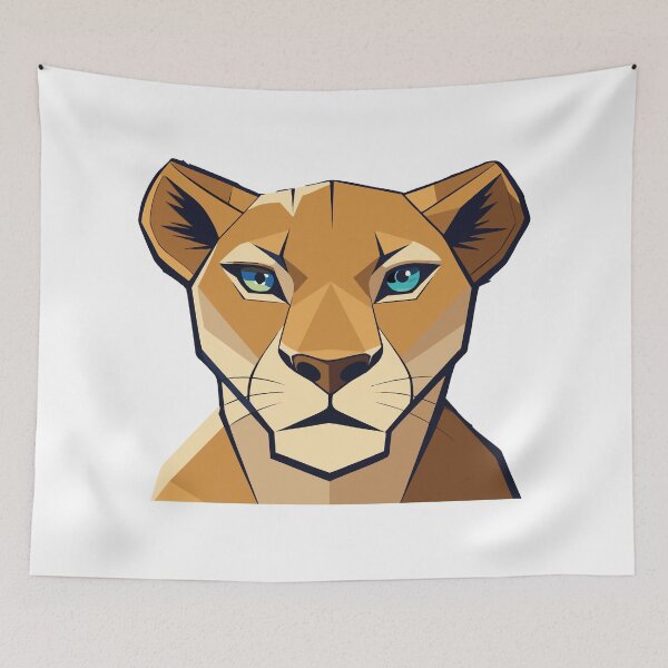 Item preview, Cute Lioness designed and sold by SuperAIstar.