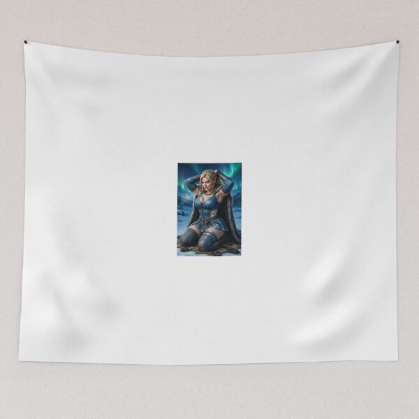 Item preview, astrid azure warrior in northern lights designed and sold by CathryneDelamort.