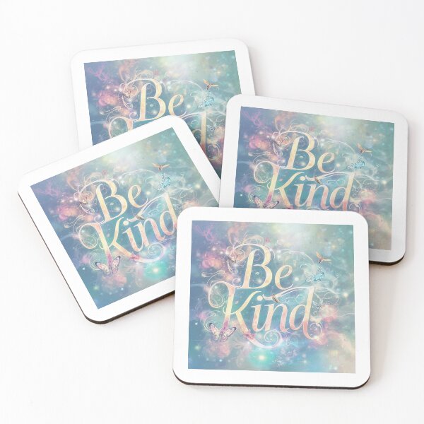 Item preview, Be Kind in Swirly letters with a Pretty Background designed and sold by Soulstar Designs.