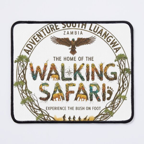 Item preview, SOUTH LUANGWA WALKING SAFARI designed and sold by likbatonboot.