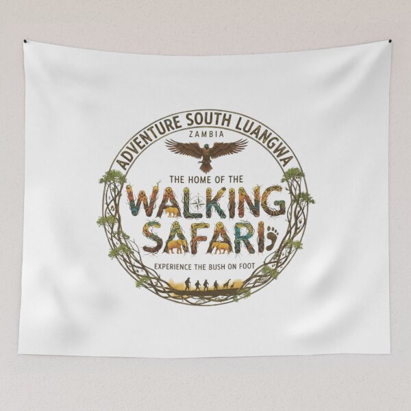 Item preview, SOUTH LUANGWA WALKING SAFARI designed and sold by likbatonboot.