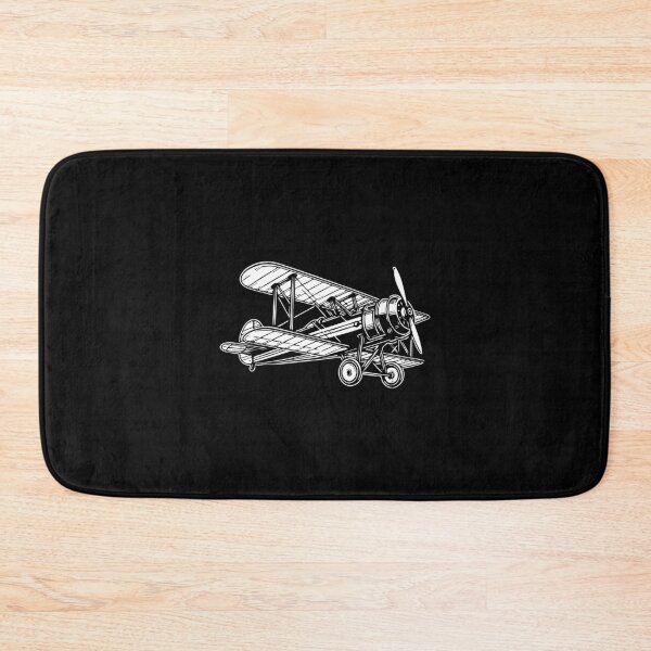 Item preview, Vintage biplane, classic aircraft design designed and sold by RetroMaritalArt.