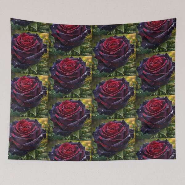 Item preview, Black Baccara Rose  designed and sold by Dreamy Armine Art.