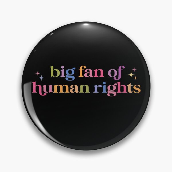 Item preview, Big Fan of Human Rights Funny Protest Women Men designed and sold by horacehughes.