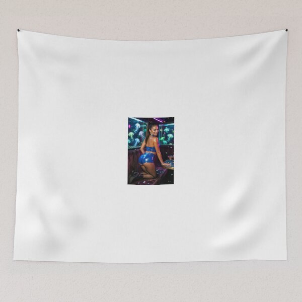 Item preview, Azure Club Girl with Jellyfish Aquariums designed and sold by CathryneDelamort.
