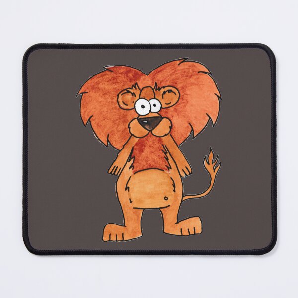 Item preview, The Noble King: Whimsical Animalcore Lion Watercolor Illustration designed and sold by Englandbear.
