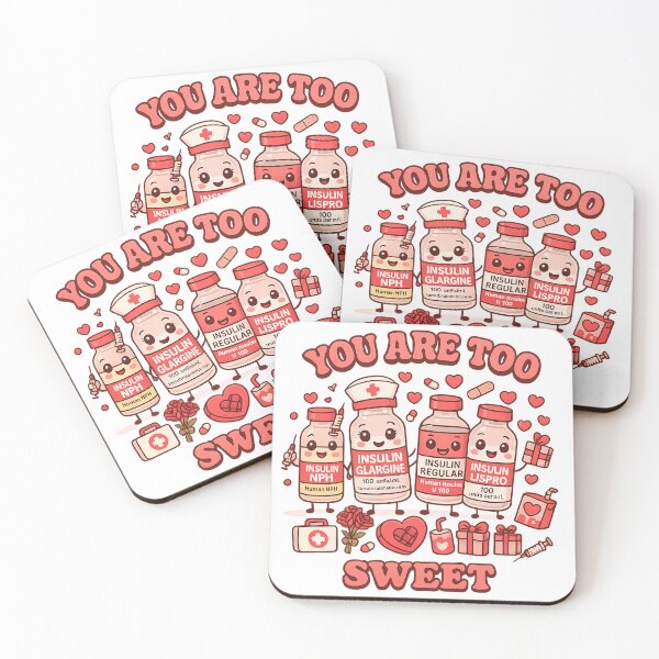 Item preview, You Are Too Sweet Nurse Valentine designed and sold by ZBIFBOUETLA.