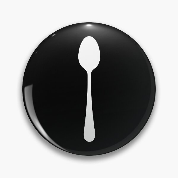 Item preview, Simple spoon design – minimalist & modern designed and sold by RetroMaritalArt.