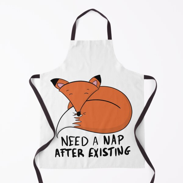 Item preview, Need A Nap After Existing Cute Sleeping Fox designed and sold by DesignFreakArt.