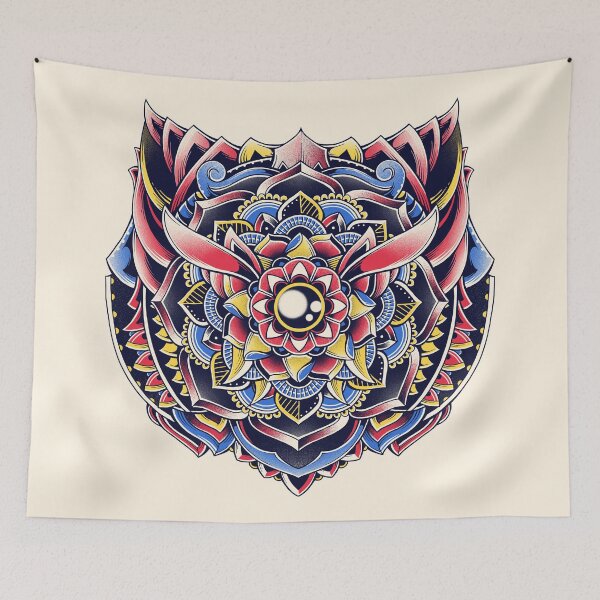 Item preview, Cat Mandala designed and sold by GODZILLARGE.