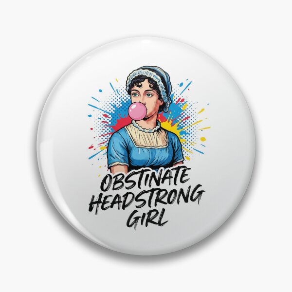 Item preview, Obstinate Headstrong Girl Retro Comic Style Art designed and sold by Fenay Designs.