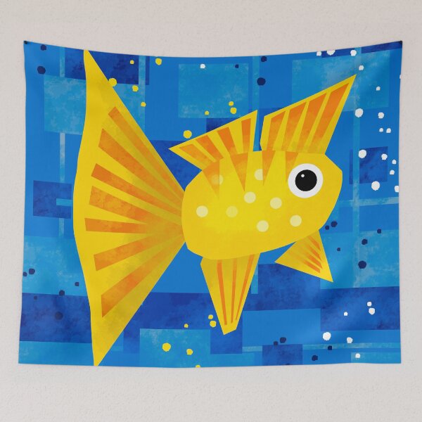 Item preview, Geometric Fish designed and sold by Andrew  Hitchen.