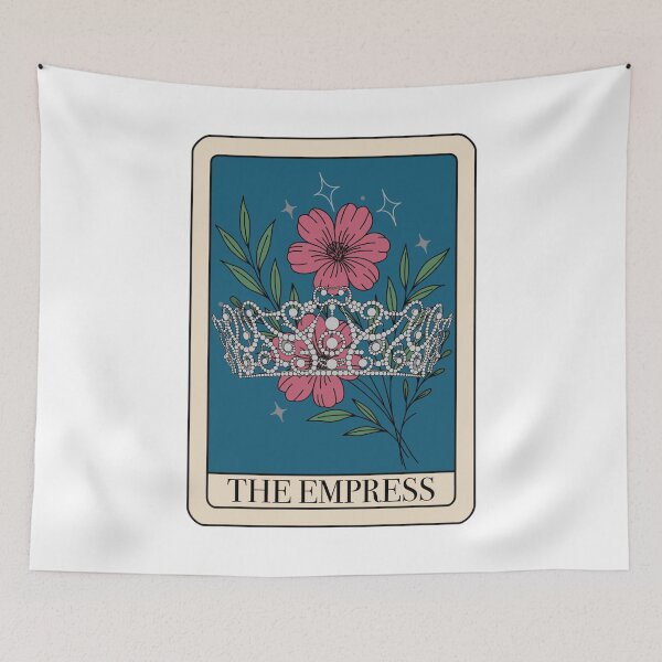 Item preview, Delhi Durbar Tiara Tarot Card designed and sold by FreeOrca.