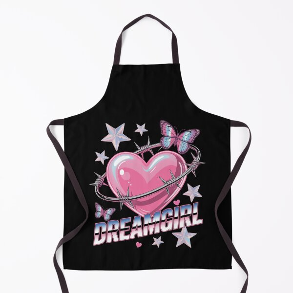 Item preview, Dreamgirl Barbed Wire Heart Butterfly Stars Y2K Valentine's Day designed and sold by DarylWelsh2024.