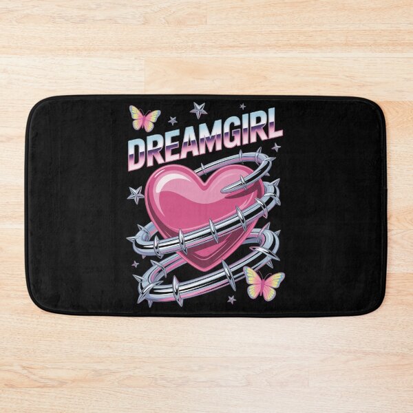 Item preview, Dreamgirl Barbed Wire Glossy Heart Butterflies Y2K Valentine's Day designed and sold by DarylWelsh2024.