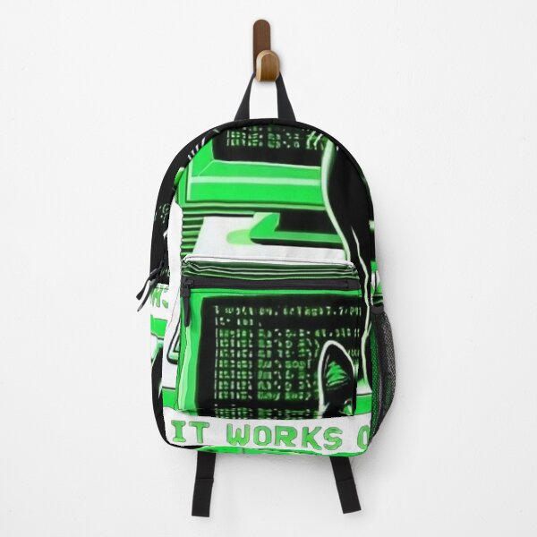 Item preview, Retro 90s Programmer Cat - It Works On My Machine designed and sold by Tshirt-Deer.