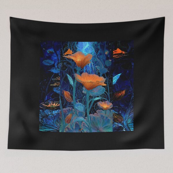 Item preview, Surreal Floral Dreamscape Artwork designed and sold by Helios Be. Lavsh.