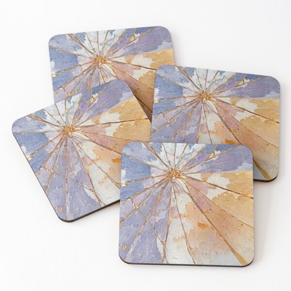 Item preview, Shattered Glass with Golden Cracks designed and sold by MoxisWatercolor.