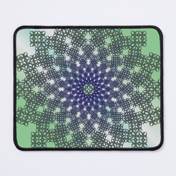 Item preview, Fractal Botanical Star Mandala designed and sold by OIL Pattern Design .