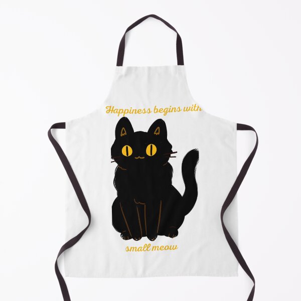 Item preview, Happiness begins with a small meow. ? designed and sold by MalakThreads.