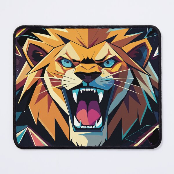 Item preview, Powerful lion designed and sold by SuperAIstar.