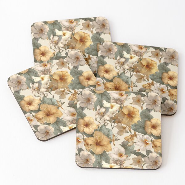Item preview, Graceful Tropical Floral  - Birth Flower Pattern  - Gifts For Girls designed and sold by RoyalStarsPatts.