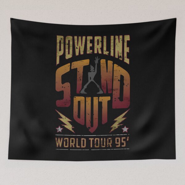 Item preview, Powerline Stand Out World Tour 95 designed and sold by Shopyfine.