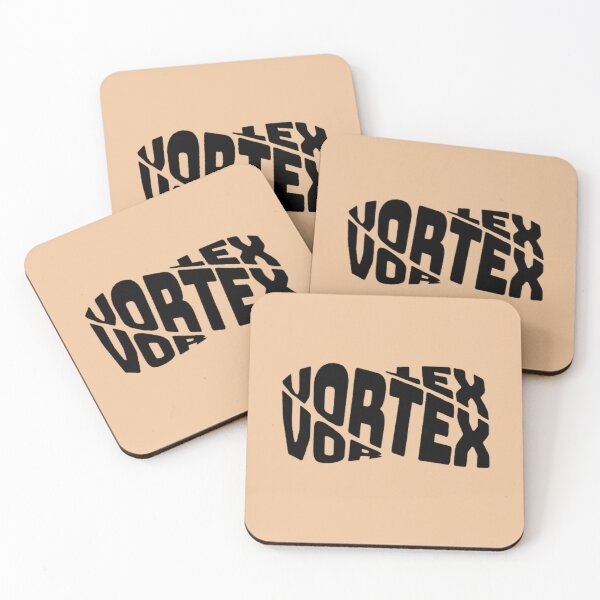 Item preview, Vortex Distorted Typography – Twisted Dark Text Design designed and sold by SoftMintDesigns.