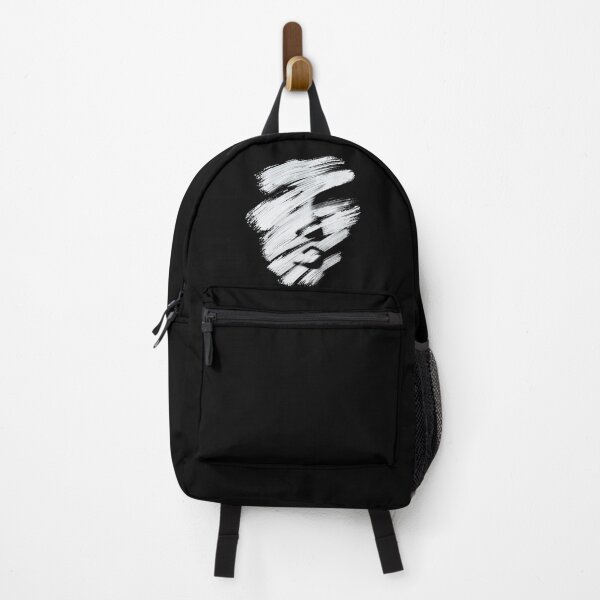 Item preview, Abstract Face Brush Stroke Art – Black and White Street Art Pop Painting designed and sold by PLUSHIWORLDtm.