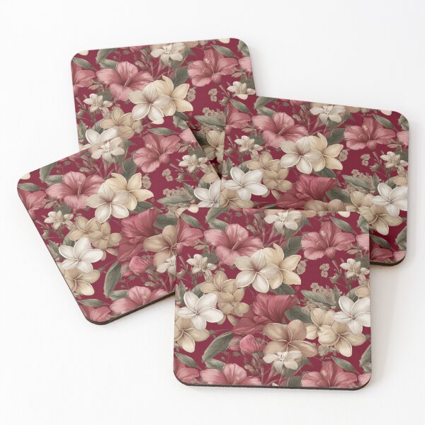 Item preview, Graceful Tropical Floral Texture  - Flower Garden Pattern  - Birthday Gifts For Mom designed and sold by RoyalStarsPatts.