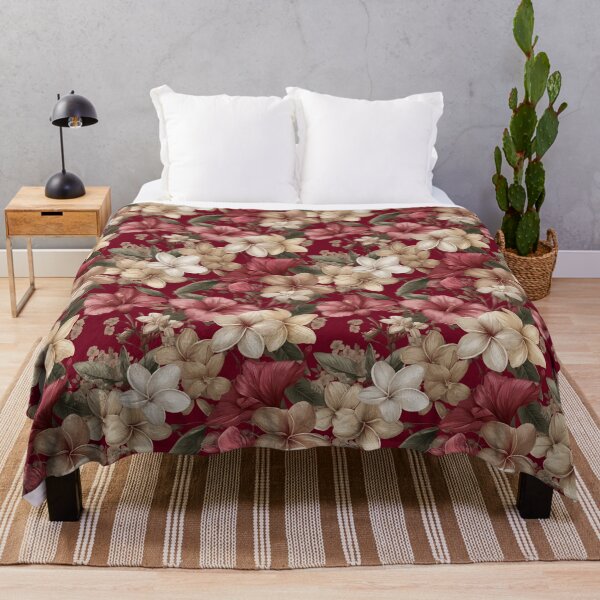 Item preview, Graceful Tropical Floral Texture  - Flower Garden Pattern  - Birthday Gifts For Mom designed and sold by RoyalStarsPatts.