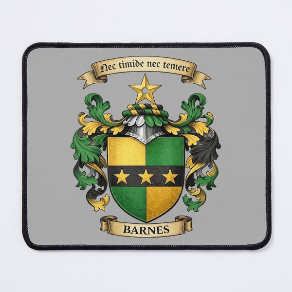 Item preview, The Barnes Family Coat of Arms designed and sold by BagTown Clans.