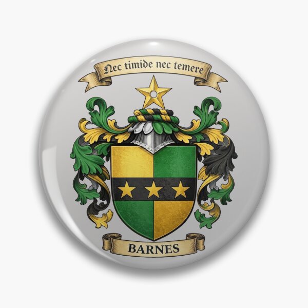 Item preview, The Barnes Family Coat of Arms designed and sold by BagTown Clans.